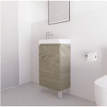 Forest timber Dark oak MDF Free Standing Mini Vanity 450 Forest timber Dark oak MDF Free Standing Mini Vanity 450